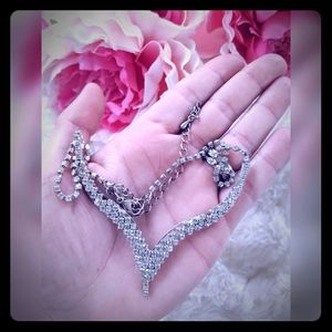 Faux Silver Necklace